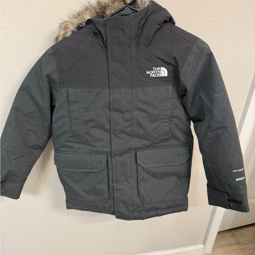 The North Face Kids' Gray Puffer Jacket